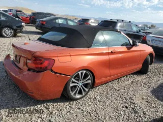 2015 BMW 2 Series 228i xDrive with VIN WBA1K7C50FV235022, listed as a Copart auction lot 70205714 with Not Provided miles and Salvage Title. Bid and sale history available at DreamBid. Image 3.