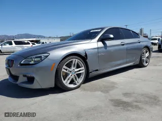 2017 BMW 6 Series 640i with VIN WBA6D0C35HG639835, listed as a Copart auction lot 49459765 with 70,417 mi miles and Salvage Title. Bid and sale history available at carsss.com. Image 1.