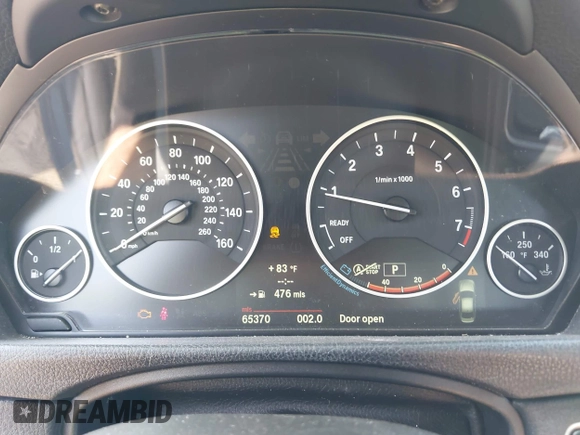 2013 BMW 3 Series 328i xDrive with VIN WBA3B3C59DF532234, listed as a IAAI auction lot 42708978 with 65,370 mi miles and . Bid and sale history available at DreamBid. Image 7.