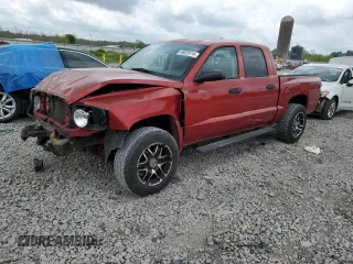 2006 Dodge Dakota ST with VIN 1D7HE28K66S509857, listed as a Copart auction lot 63910594 with 216,921 mi miles and Salvage Title. Bid and sale history available at carsss.com. Image 1.