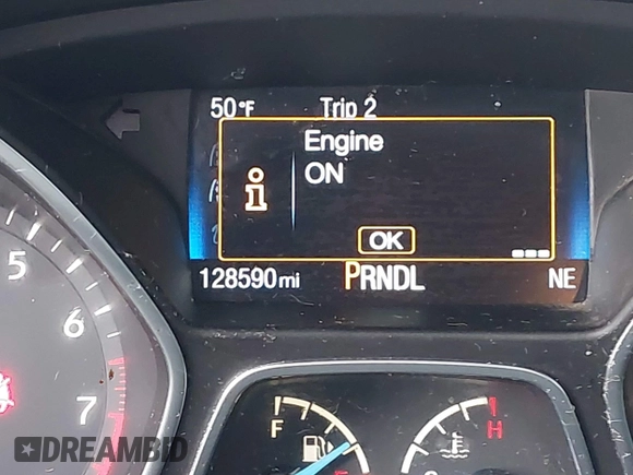 2015 Ford Focus SE with VIN 1FADP3F28FL219552, listed as a IAAI auction lot 41959648 with 128,590 mi miles. Bid and sale history available at carsss.com. Image 15.