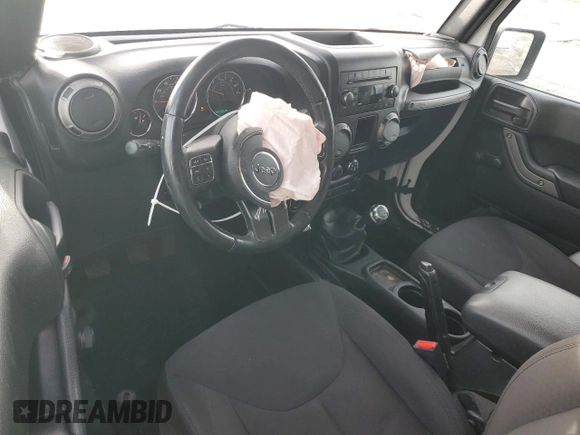 2018 Jeep Wrangler Sport S with VIN 1C4AJWAG1JL884708, listed as a Copart auction lot 82643804 with 80,002 mi miles and Salvage title. Bid and sale history available at DreamBid. Image 8.