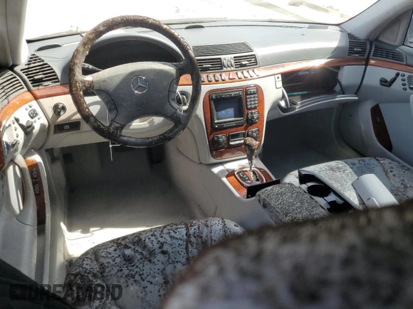 2001 Mercedes-Benz S-Class with VIN WDBNG70J11A192431, listed as a Copart auction lot 77662564 with 0 mi miles and Salvage Title. Bid and sale history available at carsss.com. Image 8.