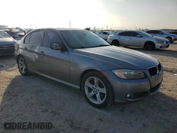 2011 BMW 3 Series 328i xDrive with VIN WBAPK5C50BA661292, listed as a Copart auction lot 44318755 with 158,377 mi miles and Salvage Title. Bid and sale history available at DreamBid. Image 4.