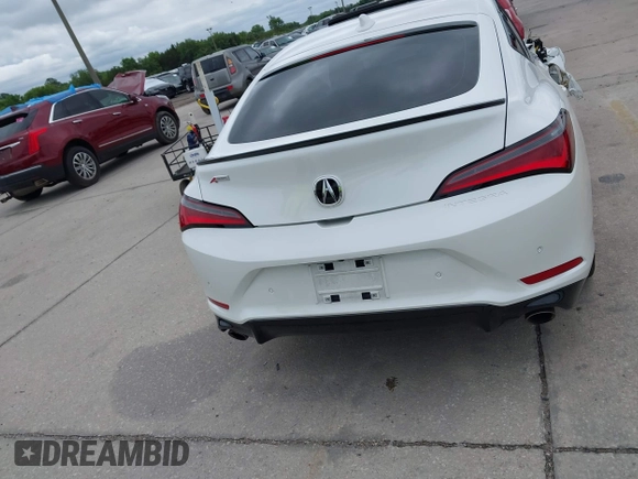 2024 Acura Integra w/A-Spec Technology Package with VIN 19UDE4H63RA009206, listed as a IAAI auction lot 41976211 with 16,351 mi miles. Bid and sale history available at carsss.com. Image 16.