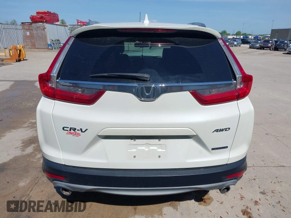 2018 Honda CR-V Touring with VIN 2HKRW2H92JH662753, listed as a IAAI auction lot 39538586 with 83,202 mi miles. Bid and sale history available at carsss.com. Image 17.