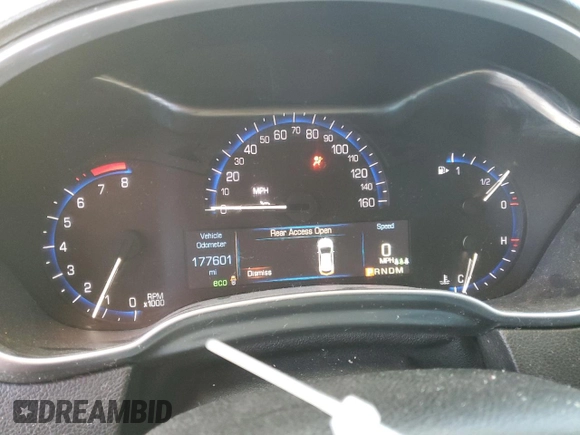 2015 Cadillac SRX Performance Collection with VIN 3GYFNFE39FS556708, listed as a Copart auction lot 41670355 with 177,601 mi miles and Salvage title. Bid and sale history available at DreamBid. Image 9.