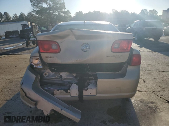 2008 Buick Lucerne CXL with VIN 1G4HD57258U206832, listed as a Copart auction lot 47851615 with 175,262 mi miles and Clean Title. Bid and sale history available at DreamBid. Image 6.