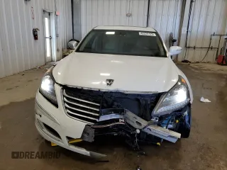 2011 Hyundai Equus Signature with VIN KMHGH4JF5BU041779, listed as a Copart auction lot 42225125 with 100,403 mi miles and Salvage title. Bid and sale history available at DreamBid. Image 5.