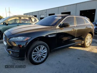 2018 Jaguar F-Pace 35t Prestige with VIN SADCK2EV7JA256580, listed as a Copart auction lot 85793654 with 95,891 mi miles and Clean title. Bid and sale history available at DreamBid. Image 1.