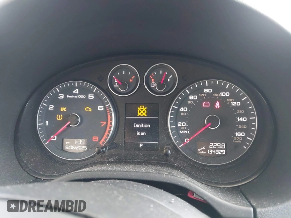 2011 Audi A3 Premium with VIN WAUBEAFM9BA016587, listed as a IAAI auction lot 42435403 with 134,329 mi miles and . Bid and sale history available at DreamBid. Image 7.