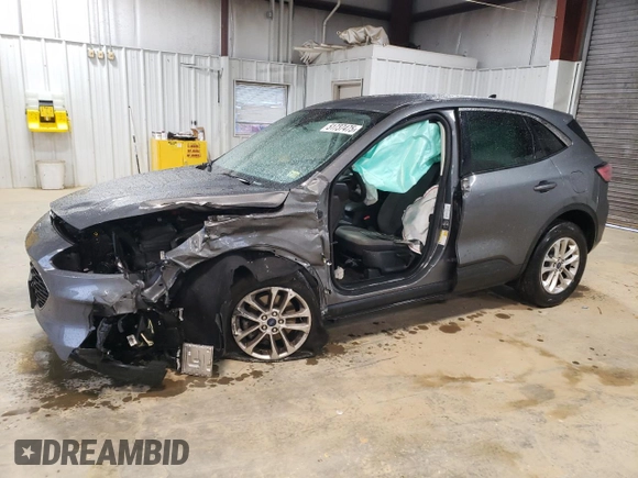 2022 Ford Escape SE with VIN 1FMCU9G62NUB00029, listed as a Copart auction lot 51737475 with 22,642 mi miles and Salvage Title. Bid and sale history available at carsss.com. Image 1.