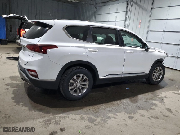 2020 Hyundai Santa Fe SE with VIN 5NMS2CAD1LH229541, listed as a Copart auction lot 85971114 with 83,879 mi miles and Salvage Title. Bid and sale history available at carsss.com. Image 3.