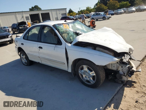 2003 Chevrolet Cavalier LS with VIN 1G1JF52F837212425, listed as a Copart auction lot 70407214 with 0 mi miles and Salvage Title. Bid and sale history available at carsss.com. Image 4.