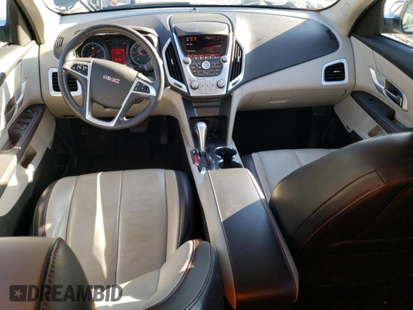 2011 GMC Terrain SLT-2 with VIN 2CTALWEC4B6234545, listed as a Copart auction lot 48584935 with 90,287 mi miles and Salvage Title. Bid and sale history available at carsss.com. Image 8.