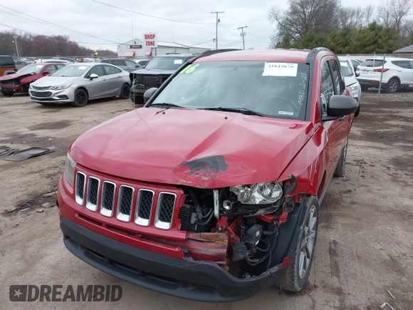 2016 Jeep Compass Sport z VIN 1C4NJCBA8GD731773, wystawiony jako IAAI lot #41849879 z przebiegiem 122 152 mil mil oraz . Historia ofert i sprzedaży dostępna na DreamBid. Obrazek 17.