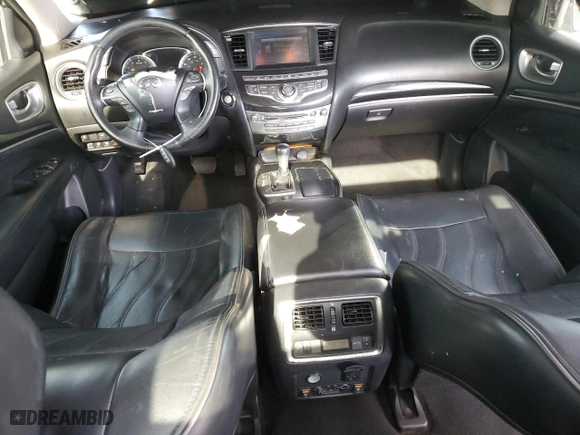2013 Infiniti JX35 with VIN 5N1AL0MN6DC336706, listed as a Copart auction lot 46359835 with 161,609 mi miles and Salvage Title. Bid and sale history available at carsss.com. Image 8.