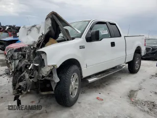 2007 Ford F-150 XLT with VIN 1FTPX14V77NA21754, listed as a Copart auction lot 88420125 with 180,597 mi miles and Salvage Title. Bid and sale history available at carsss.com. Image 1.
