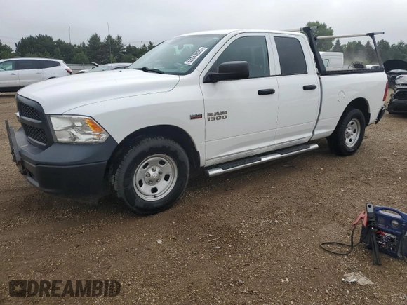 2016 Ram 1500 Express with VIN 1C6RR6FT9GS242177, listed as a Copart auction lot 62063095 with 41,077 mi miles and Salvage title. Bid and sale history available at DreamBid. Image 1.