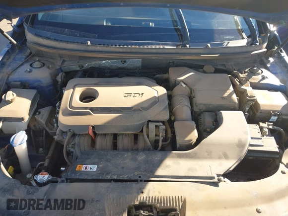 2015 Hyundai Sonata 2.4L Sport with VIN 5NPE34AF5FH011725, listed as a IAAI auction lot 40838027 with 122,472 mi miles. Bid and sale history available at carsss.com. Image 10.