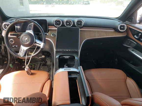 2022 Mercedes-Benz C 300 with VIN W1KAF4GB2NR018963, listed as a Copart auction lot 63814915 with Not provided miles and Clean title. Bid and sale history available at DreamBid. Image 8.