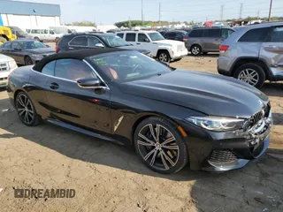 2019 BMW 8 Series M850i xDrive with VIN WBAFY4C53KBX29566, listed as a Copart auction lot 75508484 with 26,895 mi miles and Clean Title. Bid and sale history available at carsss.com. Image 4.
