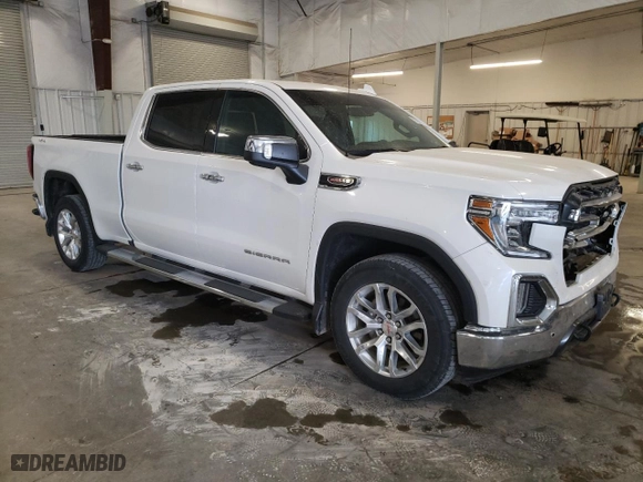 2022 GMC Sierra 1500 Limited SLT with VIN 3GTU9DEL3NG174472, listed as a Copart auction lot 72755834 with 78,288 mi miles and Salvage Title. Bid and sale history available at carsss.com. Image 4.