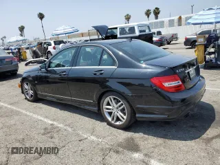 2012 Mercedes-Benz C 250 Sport with VIN WDDGF4HB7CA601162, listed as a Copart auction lot 60329225 with 122,189 mi miles and Salvage title. Bid and sale history available at DreamBid. Image 2.