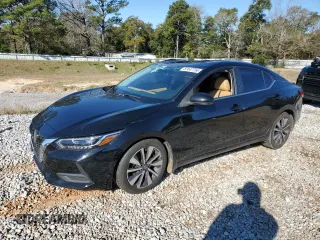 2020 Nissan Sentra SV z VIN 3N1AB8CV7LY229504, wystawiony jako Copart lot #87447754 z przebiegiem 119 789 mil mil oraz Szkoda całkowita • Salvage title. Historia ofert i sprzedaży dostępna na DreamBid. Obrazek 1.