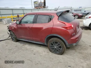 2014 Nissan Juke SV with VIN JN8AF5MR4ET356020, listed as a Copart auction lot 44993545 with Not Provided miles and Salvage Title. Bid and sale history available at carsss.com. Image 2.