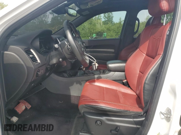 2018 Dodge Durango SRT with VIN 1C4SDJGJ3JC341670, listed as a Copart auction lot 58412575 with 82,936 mi miles and Salvage title. Bid and sale history available at DreamBid. Image 7.