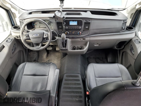 2023 Ford Transit Cargo with VIN 1FTBR1C83PKA15015, listed as a Copart auction lot 52055925 with 73,147 mi miles and Salvage Title. Bid and sale history available at carsss.com. Image 8.