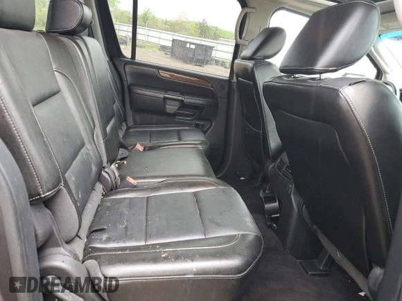 2012 Nissan Armada Platinum z VIN 5N1AA0NC9CN609112, wystawiony jako Copart lot #57202215 z przebiegiem 176 037 mil mil oraz Szkody całkowita. Historia ofert i sprzedaży dostępna na DreamBid. Obrazek 11.