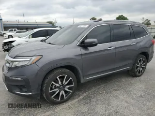 2020 Honda Pilot Elite with VIN 5FNYF6H07LB066060, listed as a Copart auction lot 55077885 with 98,240 mi miles and Clean title. Bid and sale history available at DreamBid. Image 1.