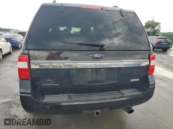 2017 Ford Expedition Limited with VIN 1FMJU1KT9HEA66207, listed as a Copart auction lot 62610745 with 93,794 mi miles and Salvage title. Bid and sale history available at DreamBid. Image 6.