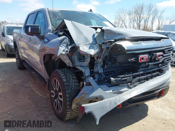 2024 GMC Sierra 1500 AT4 with VIN 1GTUUEE81RZ291215, listed as a IAAI auction lot 42029622 with 25,131 mi miles and . Bid and sale history available at DreamBid. Image 6.