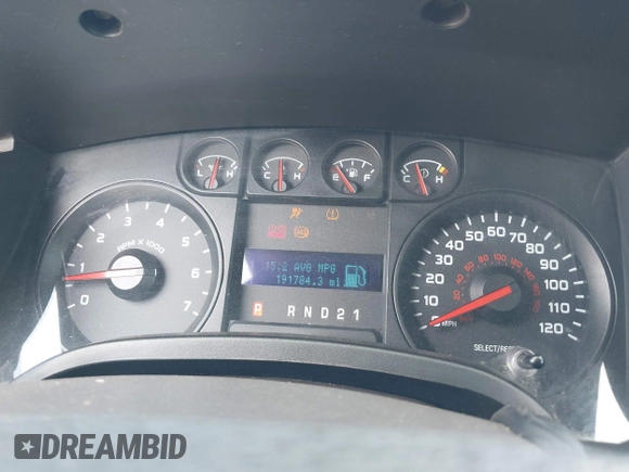 2010 Ford F-150 XL with VIN 1FTEX1CW5AKE74927, listed as a IAAI auction lot 42767900 with 191,784 mi miles and . Bid and sale history available at DreamBid. Image 7.