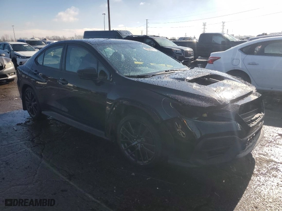 2022 Subaru WRX Premium with VIN JF1VBAF65N9032551, listed as a Copart auction lot 46346115 with 16,153 mi miles and Salvage Title. Bid and sale history available at carsss.com. Image 4.