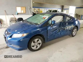 2013 Honda Civic Cpe LX with VIN 2HGFG3B50DH501568, listed as a Copart auction lot 69918444 with 177,826 mi miles and Salvage Title. Bid and sale history available at carsss.com. Image 1.