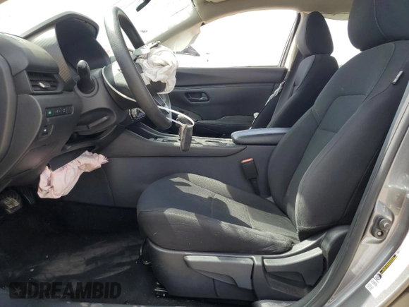 2024 Nissan Sentra S with VIN 3N1AB8BV7RY291866, listed as a Copart auction lot 58578065 with 40,751 mi miles and Salvage title. Bid and sale history available at DreamBid. Image 7.
