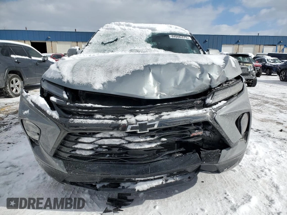 2024 Chevrolet Blazer RS с VIN 3GNKBERS2RS162035, выставлен на аукционе Copart как лот 44996375 с пробегом 20 609 миль миль и Списание • Salvage title. История ставок и продаж доступна на DreamBid. Изображение 5.