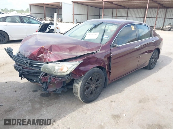 2014 Honda Accord LX with VIN 1HGCR2F31EA053633, listed as a IAAI auction lot 42056856 with Not Provided miles and . Bid and sale history available at carsss.com. Image 18.