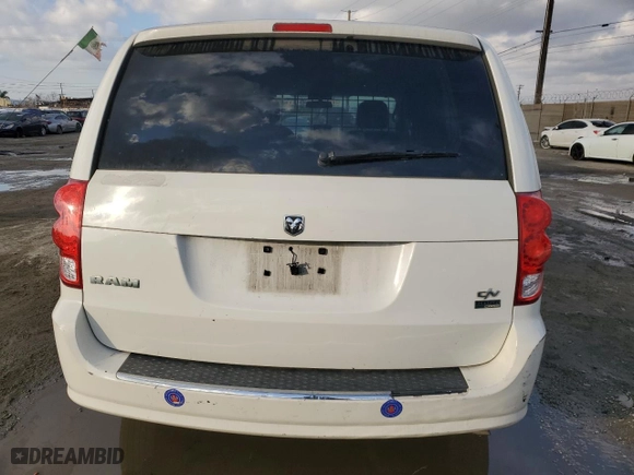 2013 Ram Cargo Van Tradesman with VIN 2C4JRGAG5DR731260, listed as a Copart auction lot 42826165 with 169,879 mi miles and Clean Title. Bid and sale history available at carsss.com. Image 6.