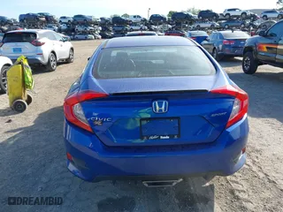 2021 Honda Civic Sedan Sport with VIN 2HGFC2F84MH516374, listed as a IAAI auction lot 41883510 with 43,688 mi miles. Bid and sale history available at carsss.com. Image 16.