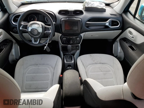 2020 Jeep Renegade Altitude z VIN ZACNJAB10LPK93456, wystawiony jako Copart lot #85796514 z przebiegiem Nie podano mil oraz Szkoda całkowita • Salvage title. Historia ofert i sprzedaży dostępna na DreamBid. Obrazek 8.