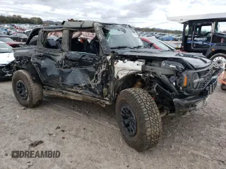 2023 Ford Bronco Raptor with VIN 1FMEE5JR0PLA89493, listed as a Copart auction lot 80310644 with 42,259 mi miles and Salvage Title. Bid and sale history available at carsss.com. Image 4.