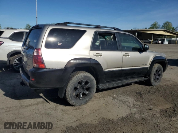 2004 Toyota 4Runner SR5 with VIN JTEBT14RX40034723, listed as a Copart auction lot 54994665 with Not Provided miles and Clean Title. Bid and sale history available at DreamBid. Image 3.