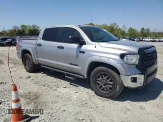 2017 Toyota Tundra 2WD SR5 with VIN 5TFEW5F17HX227948, listed as a Copart auction lot 51131124 with 57,095 mi miles and Salvage Title. Bid and sale history available at carsss.com. Image 4.