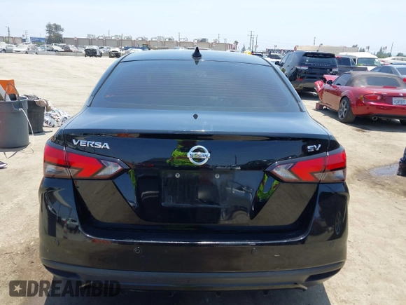 2021 Nissan Versa SV with VIN 3N1CN8EVXML891492, listed as a IAAI auction lot 42484002 with 65,607 mi miles and . Bid and sale history available at DreamBid. Image 16.
