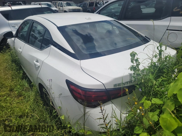 2022 Nissan Sentra SV with VIN 3N1AB8CV8NY255841, listed as a Copart auction lot 44776215 with Not Provided miles and Non Repairable. Bid and sale history available at carsss.com. Image 6.